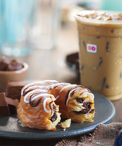 Dunkin Donuts Chocolate Croissant