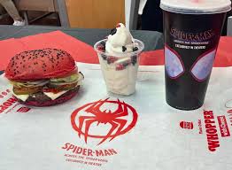 Spiderman Ice Cream Burger King : The Ultimate Spider-Verse Sundae Experience
