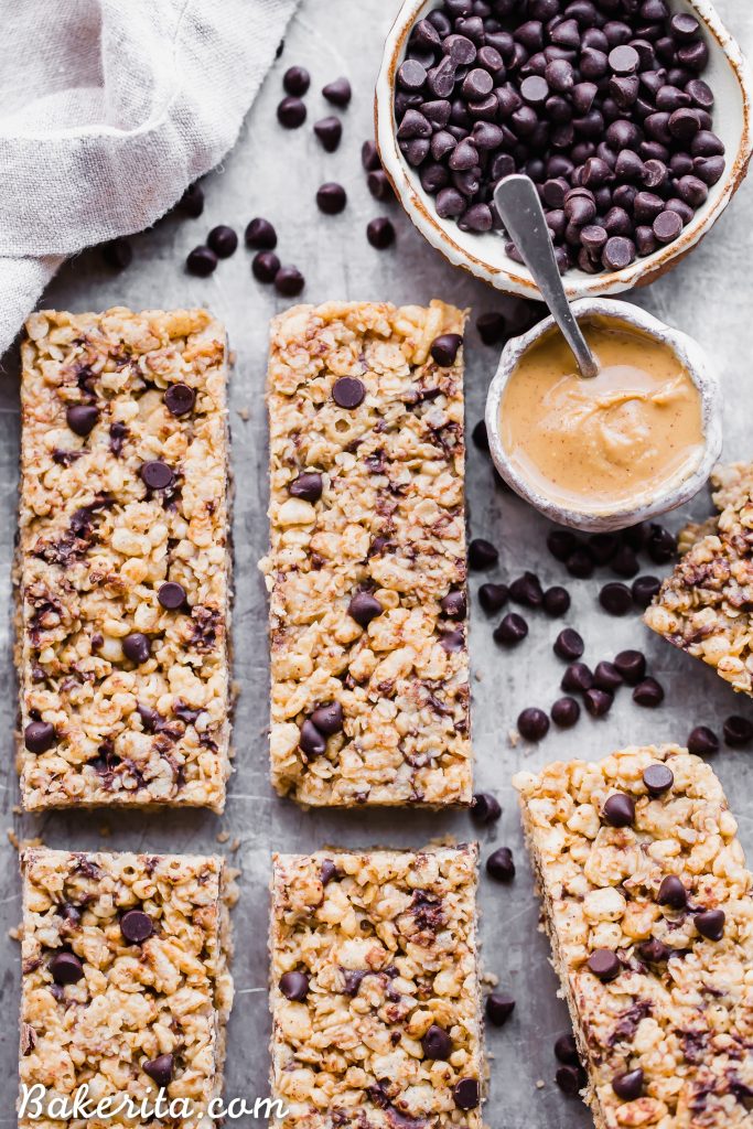 Peanut Butter Chocolate Chip Granola Bars : Irresistible Recipe