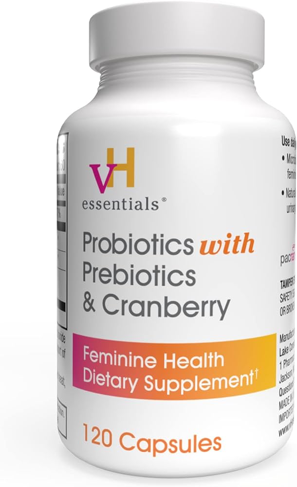 Vh Essentials Probiotics With Prebiotics And Cranberry Feminine Health Reviews